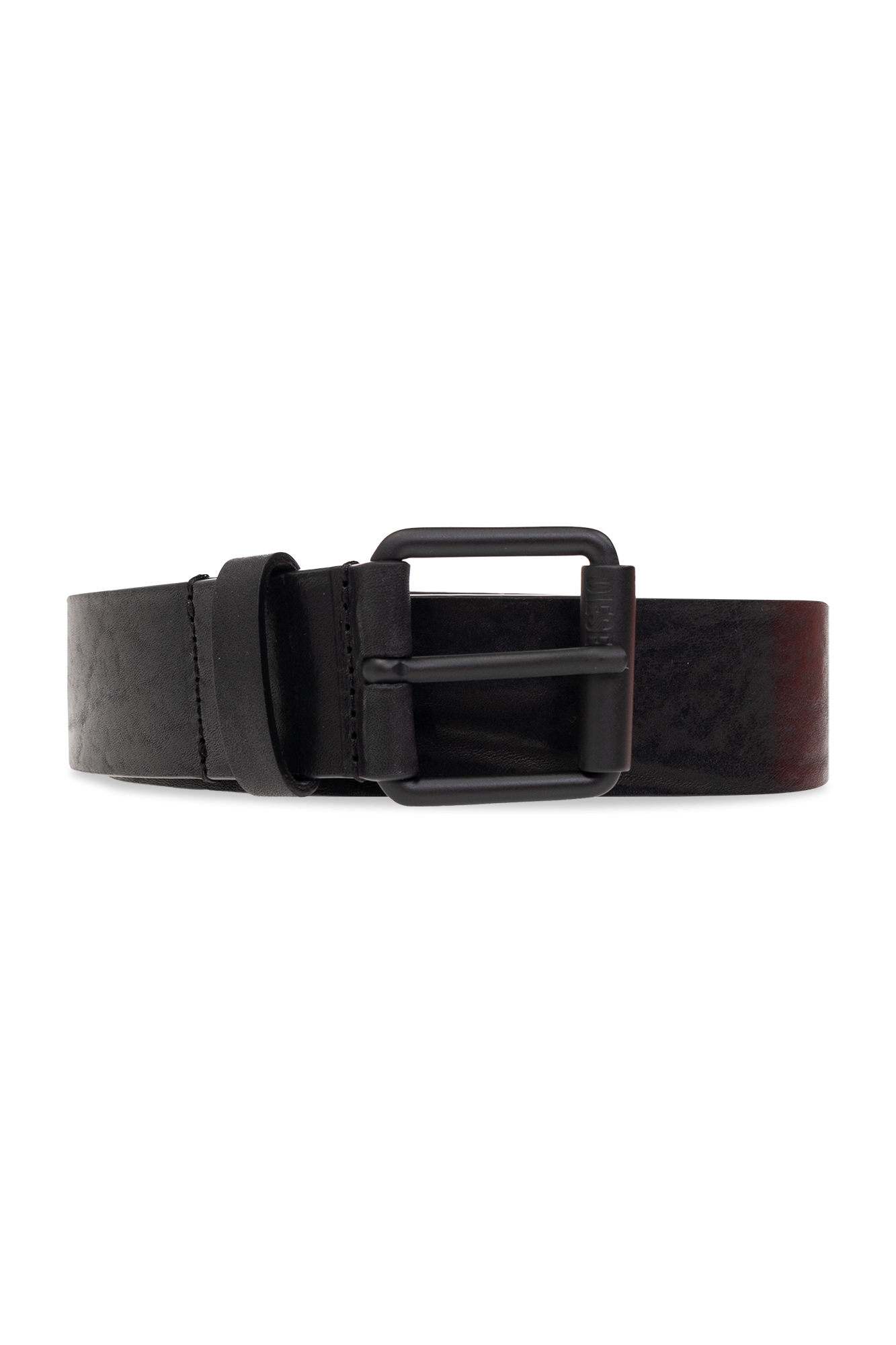 Diesel 'OVAL D LOGO B-1DR' belt with three pouches | Men's